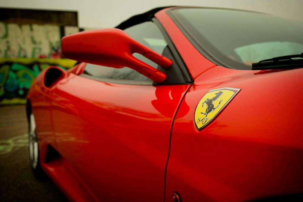 Red Ferrari Coupe